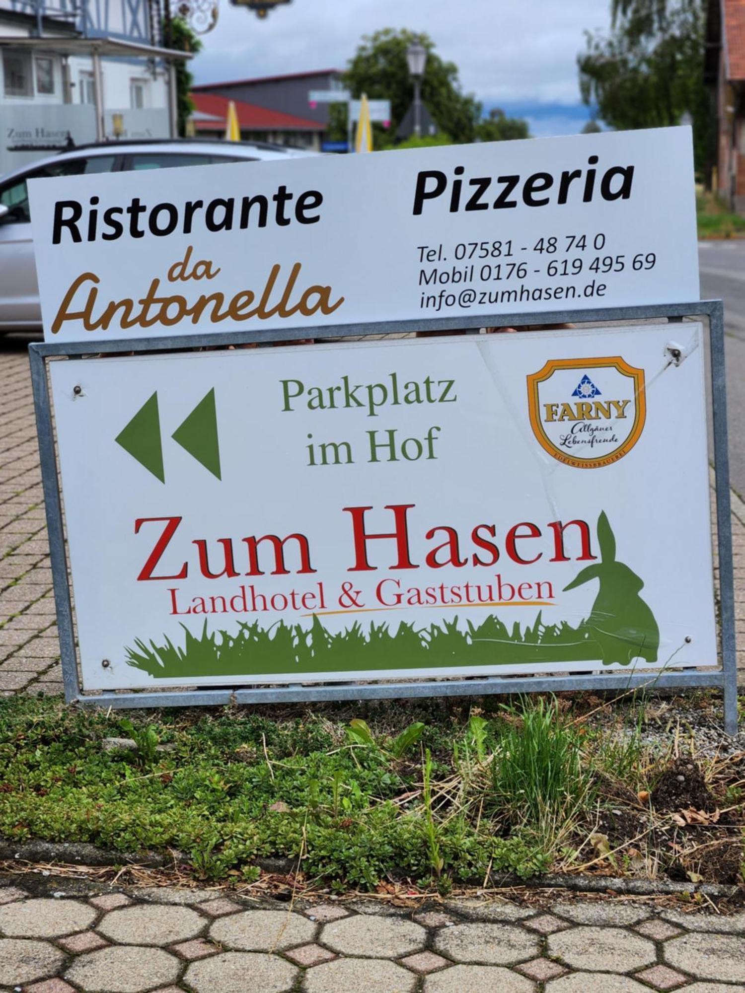 Landhotel & Gaststuben Zum Hasen Bad Saulgau Eksteriør bilde
